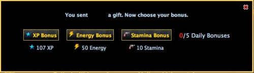 MW gift Bonus